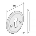 Nyckelskylt 3407 - Bild 3
