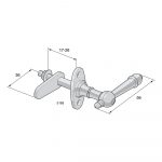 Skåpklinka 5168 - Bild 3