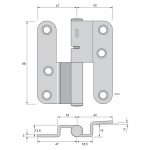 Gångjärn 5331 - Bild 2