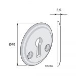 Nyckelskylt 5431A - Bild 3