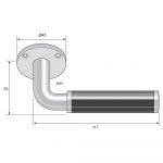 Dörrtrycke 5591 - Bild 2