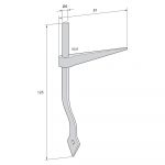 Stubbhake 5727 Handsmidd - Bild 2