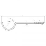 Gardinstångskrok 8109 - Bild 3
