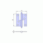 Gångjärn 5122 - Bild 2