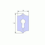 Nyckelskylt 5208 - Bild 3