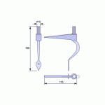 Stubbhake 5762 Handsmidd - Bild 2