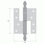 Hængsel 6041E - Bild 2