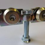 Hängrulle stål Låg T400