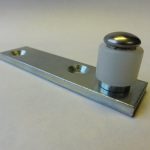 Golvledarrulle 15mm rostfri