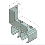 Dubbelkonsol komplett T750