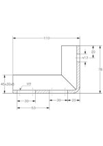 Dubbelkonsol ställbar T480 - Bild 2