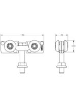 Hängrulle låg Marathon T400