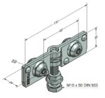 Hängrulle Stål normal T330 - Bild 2