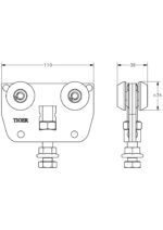 Hängrulle Marathon T480 - Bild 2