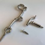 Vädringsbeslag 415 Förnicklad